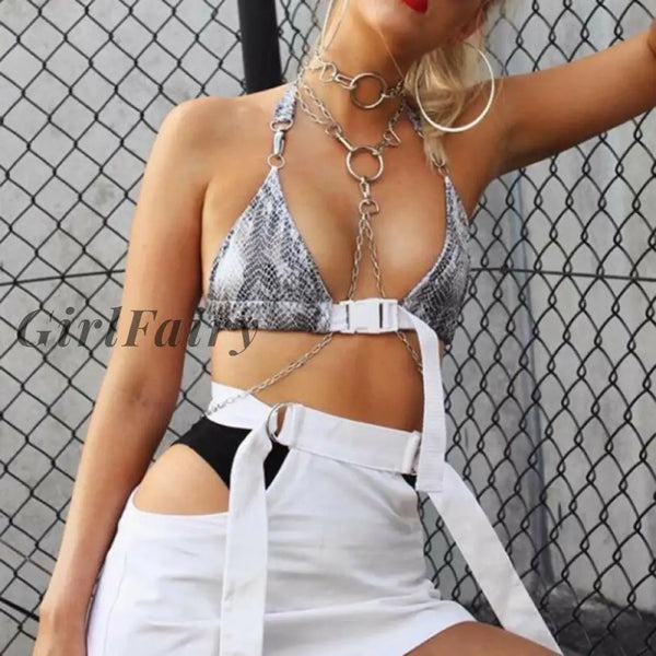 Women's Sexy Bra Front Buckle Bralette Bralet Bra Bustier Crop Top Unp –  Girlfairy