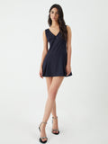 Girlfairy Summer Dress Summer outfit Minimalism V-Neck Short Dress
