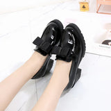 Girlfairy platform women high heel pumps shoes chunky heel loafer comfort office lady party shoes cosplay