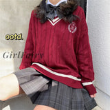 Girlfairy 2023 New Three-Piece Suit Japanese Winter Kawaii Sweet Knitted Sweater Harajuku Vintage Plaid Skirt Mini Skirt Suits Sets Woman