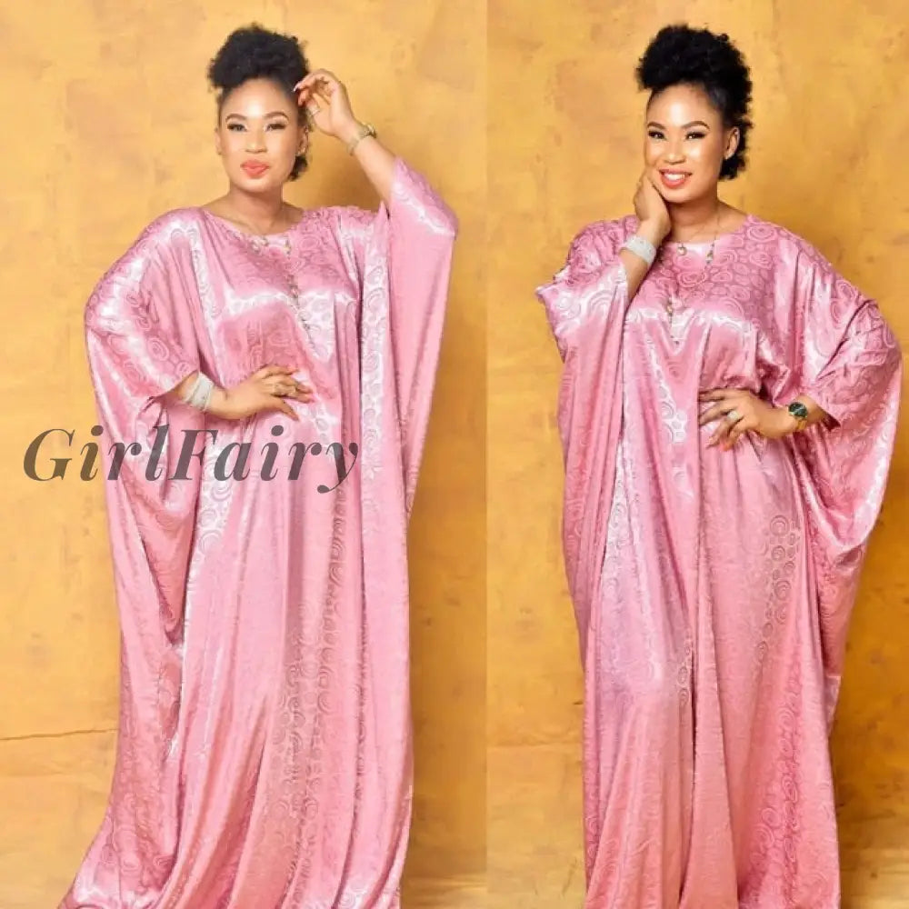 Girlfairy Back To College Long Maxi Dress 2023 Plus Size Ladies Traditional African Clothing Fairy