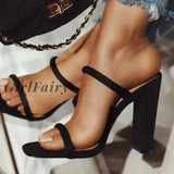 Girlfairy Back To School Summer New Women Shoe Sexy High Heels Open Toe Sandals Women Casual Sandals Fashion Comfortable Women Sandals Zapatos Mujer