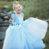 Girlfairy Cosplay Princess Dress For Girls 4 6 8 10 Years Party Up Kids Halloween Disguise Prom