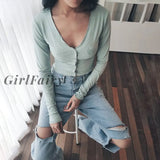 Girlfairy New High Wasit Hole Jeans Denim Pants Women Loose Straight Y2K Trousers Wide Leg Long
