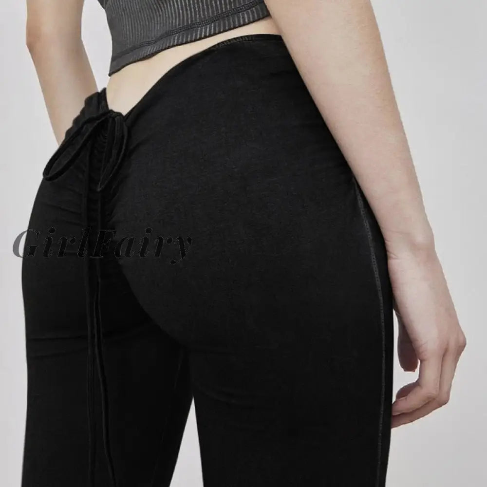 Womens Casual High Waist Velvet Slim Fit Long Flare Pants Fashion Trousers  Size