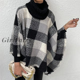 Turtleneck Knitted Women Sweater New Elegant Sweet Sweetshirts For Basic Soft Top Jumper Sexy Woman