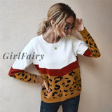Women Sweater Autumn Winter Sweaters Knitted Casual Warm Pullover Knit Pull Femme Pullovers S /