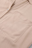 Girlfairy 2024 Fashion Woman Elegant SetSolid Long Sleeve Shirt Cutout Vest Three-piece Shorts Set